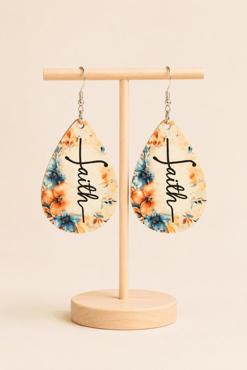 Boucles d'oreilles « Faith »
