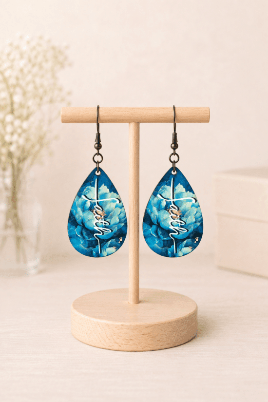 Fleurs bleues