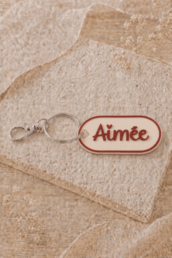 Beige - Marron rouge