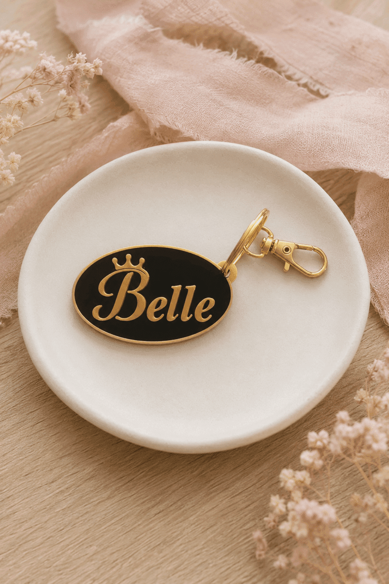 Porte-clés « Belle »