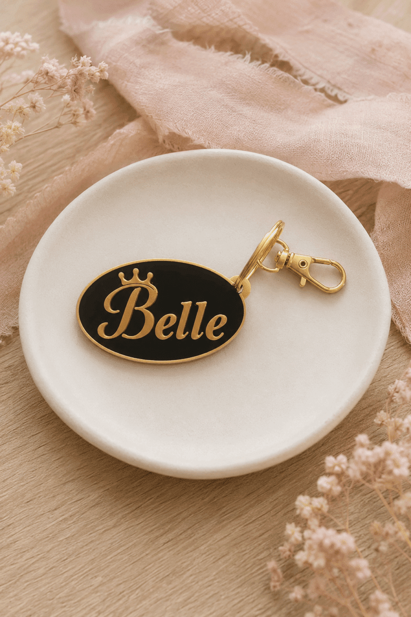 Porte-clés « Belle »